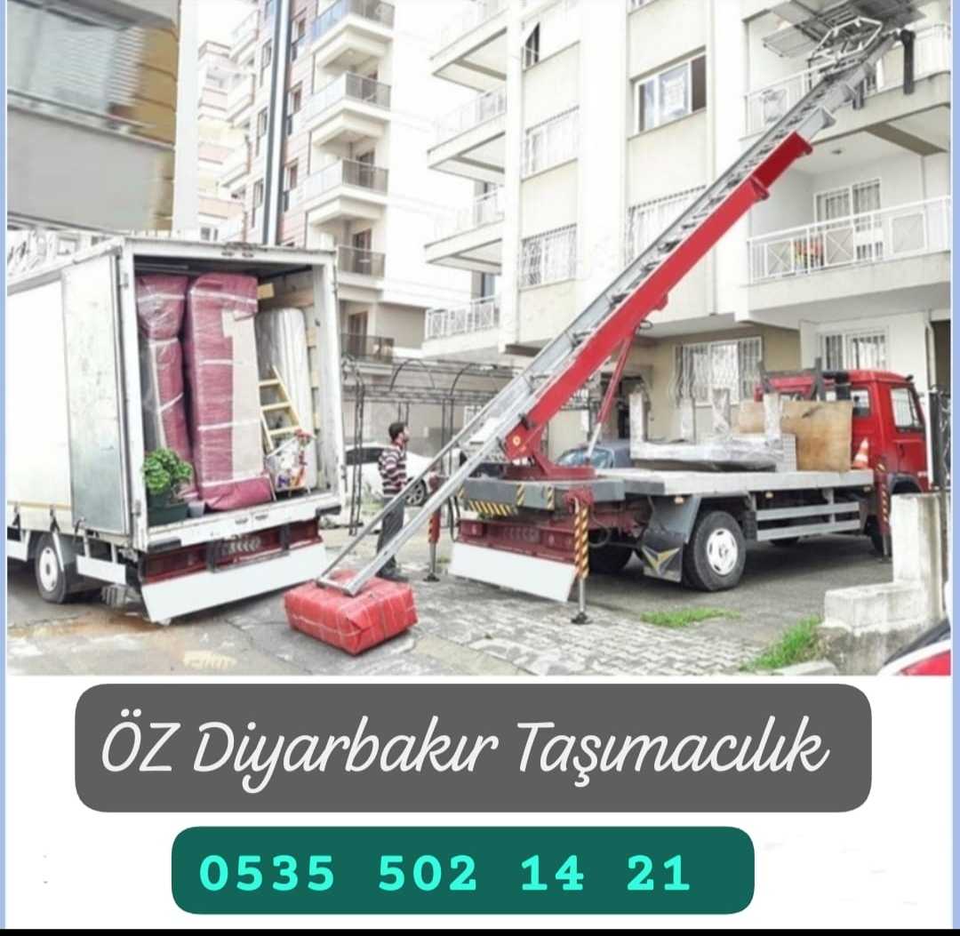 Diyarbakır Evden Eve Asansörlü Nakliyat